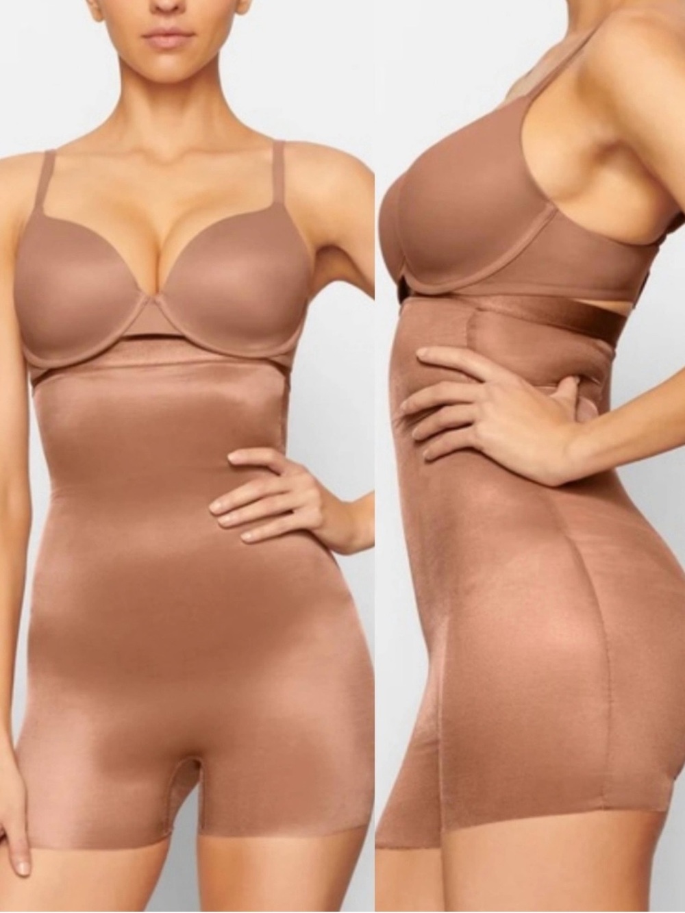 SKIMS SIMPLY BARE HIGH-WAISTED SHORTIE